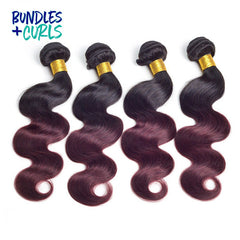 Brazilian Body Wave 1B/99J Hair