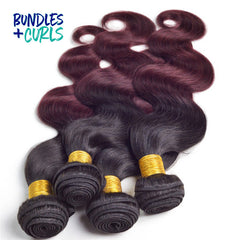 Brazilian Body Wave 1B/99J Hair