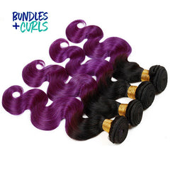 Brazilian 1B/Purple Body Wave Hair