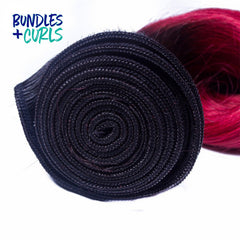 Brazilian 1B/Red Fumi Bounce Hair