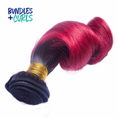 Brazilian 1B/Red Fumi Bounce Hair
