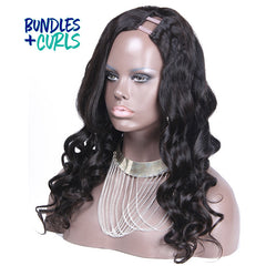 Brazilian Body Wave U Part Wig 01
