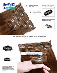 Clip-In Hair #8 Straight