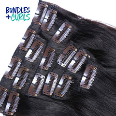 Clip-In Hair #1B Body Wave