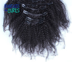 Clip-In Hair #1 Kinky Curly 120G