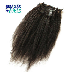 Clip-In Hair #1 Kinky Straight