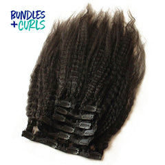 Clip-In Hair #1 Kinky Straight