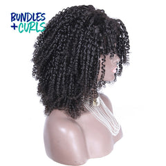 Brazilian Kinky Curly Full Lace Wig