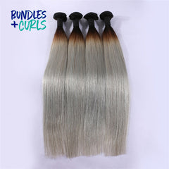Brazilian Straight Grey Hair