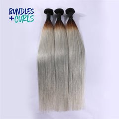 Brazilian Straight Grey Hair