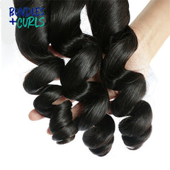3 Bundles of Brazilian Loose Wave Hair