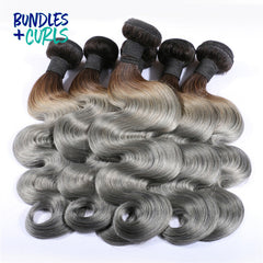 Brazilian Body Wave Grey Hair
