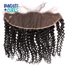 Brazilian 13x4 Kinky Curly Lace Frontal Closure