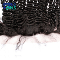 Brazilian 13x4 Kinky Curly Lace Frontal Closure