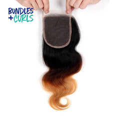 3 Bundles of Brazilian 1B/4/27 Body Wave Hair