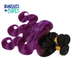 Brazilian 1B/Purple Body Wave Hair