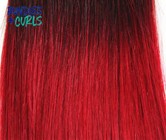 Brazilian 1B/Red Straight Hair