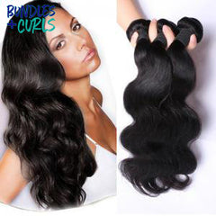 Bundles & Curls - Human Hair Extensions Brazilian Body Wave Hair