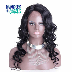 Bundles & Curls - Human Hair Extensions Brazilian Body Wave Wig