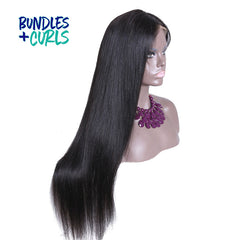Indian Straight Full Lace Wig 02