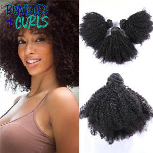 Bundles & Curls - Human Hair Extensions Brazilian Afro Hair