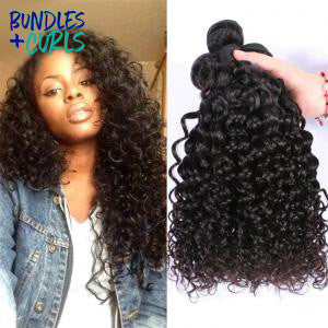 Bundles & Curls - Human Hair Extensions Brazilian Deep Curly Hair