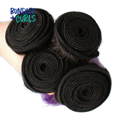 Indian 1B/Purple Straight Hair