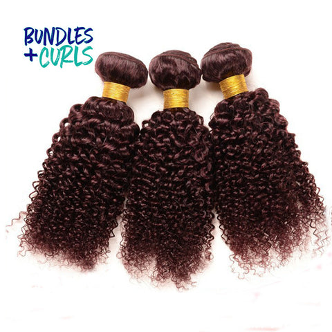 Indian 99J Kinky Curly Hair