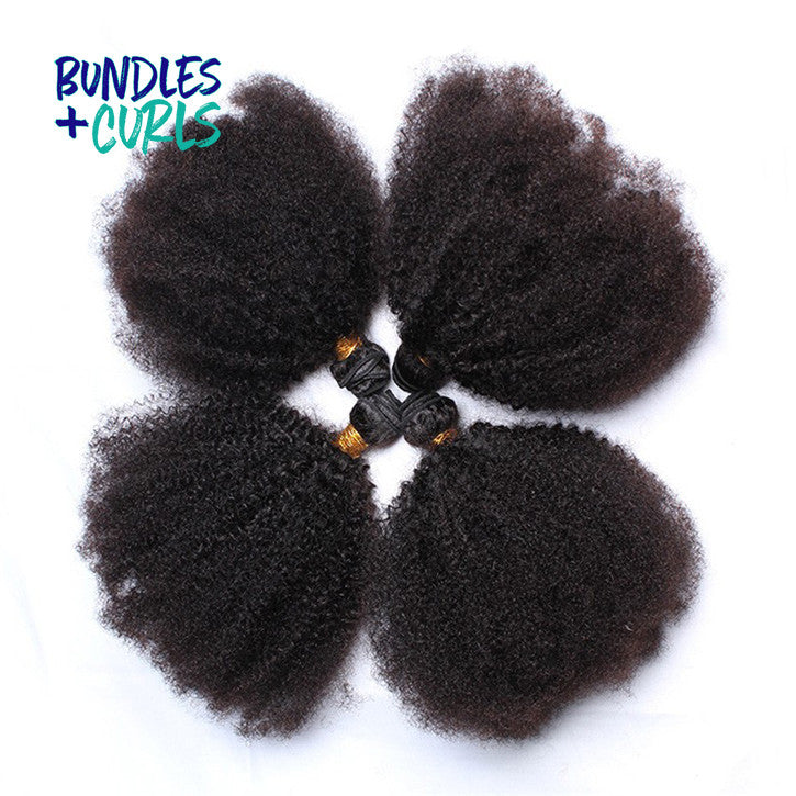 Bundles & Curls - Human Hair Extensions Indian Afro Hair