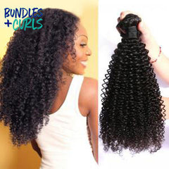 Bundles & Curls - Human Hair Extensions Brazilian Kinky Curly Hair
